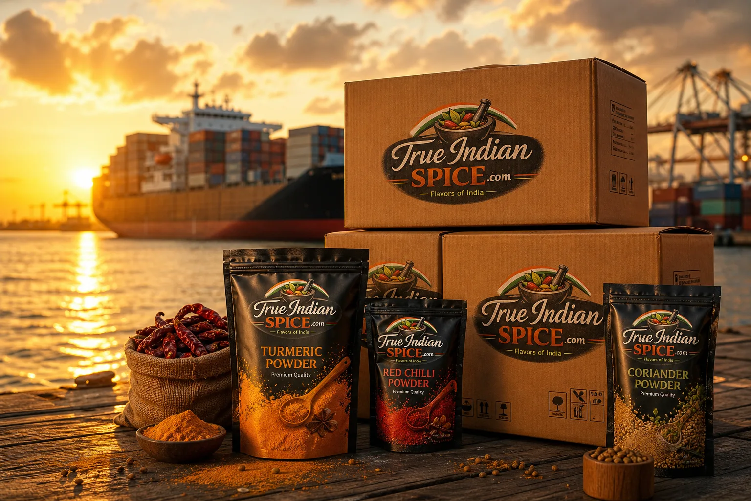 Start your Indian spice import journey with True Indian Spice export team