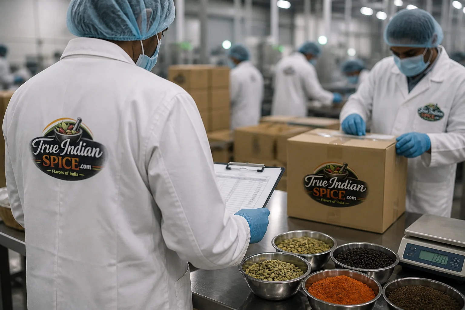 True Indian Spice export team available during business hours for international buyers