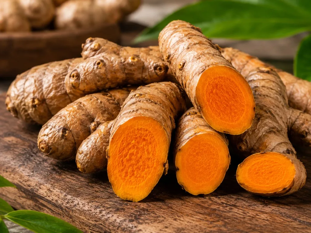 Export quality Lakadong Turmeric fingers from Meghalaya