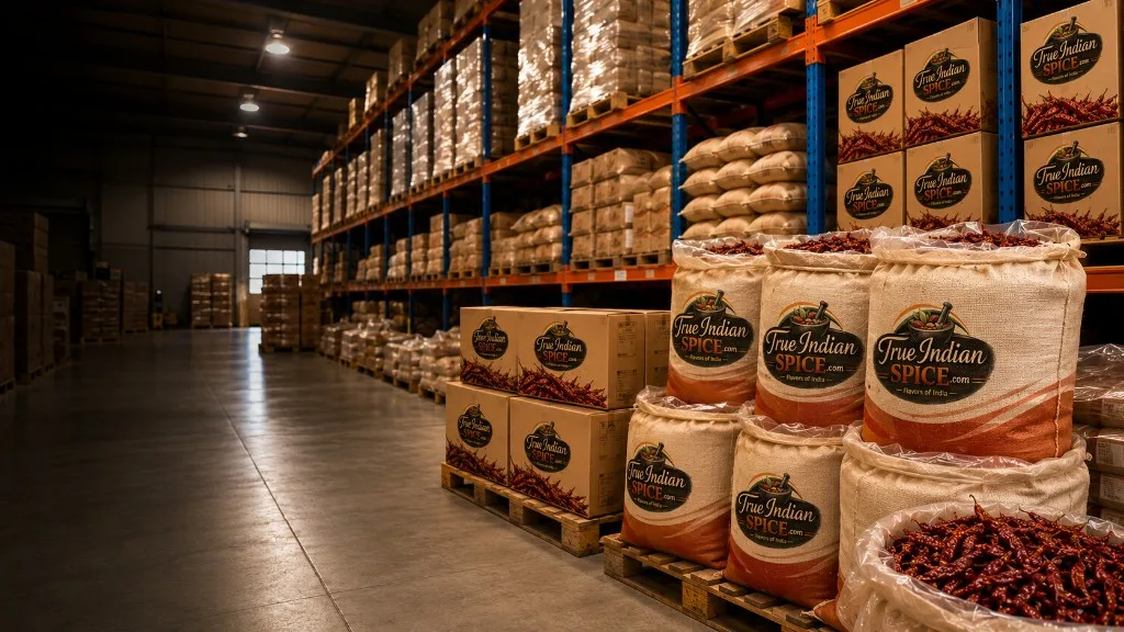Red Chilli stock readiness and export warehouse handling